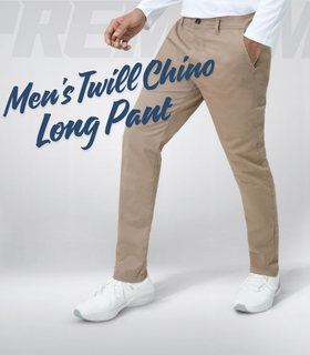 Men's Twill Chino Long Pant